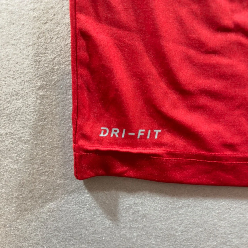 305 | Jordan Dri-FIT Kids Large Red Jumpman Long Sleeve Athletic Shirt